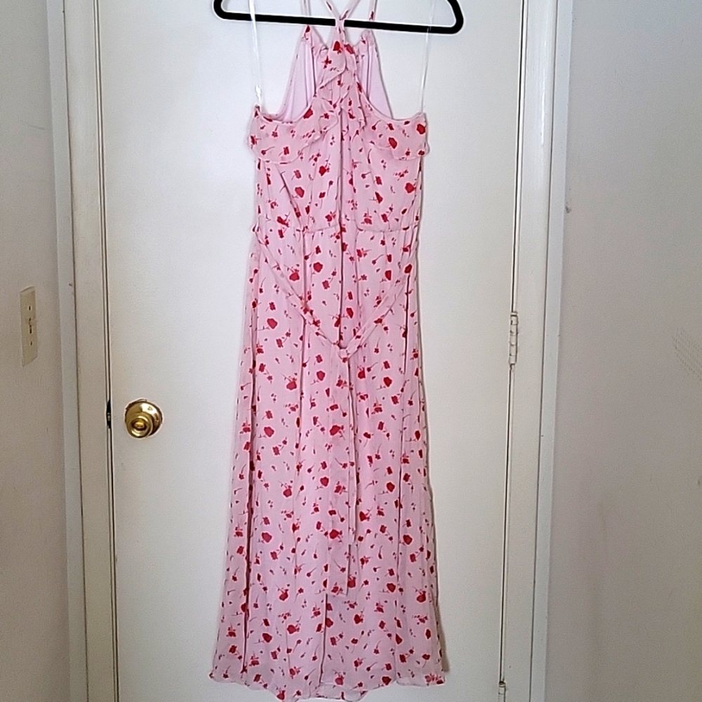 PINK Sheer dress